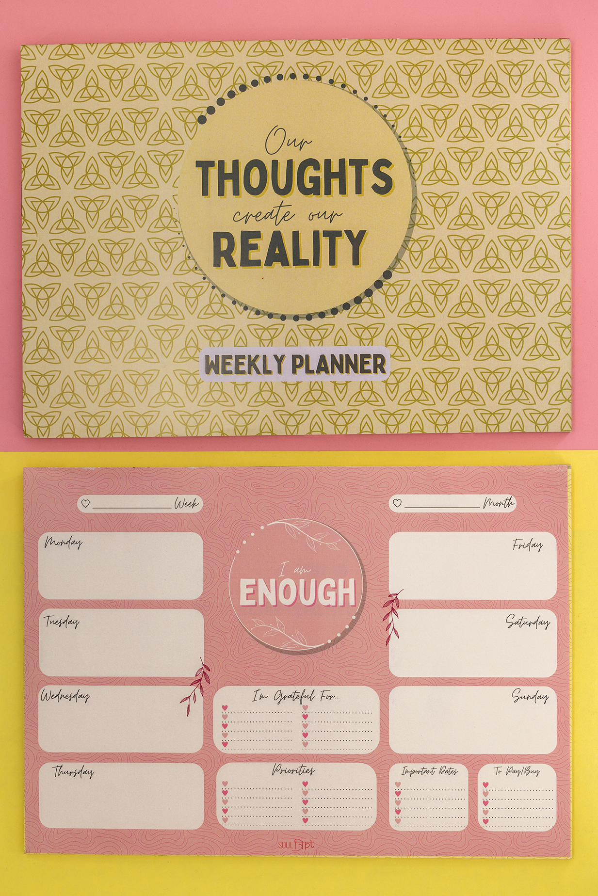 Affirmation Weekly Planner