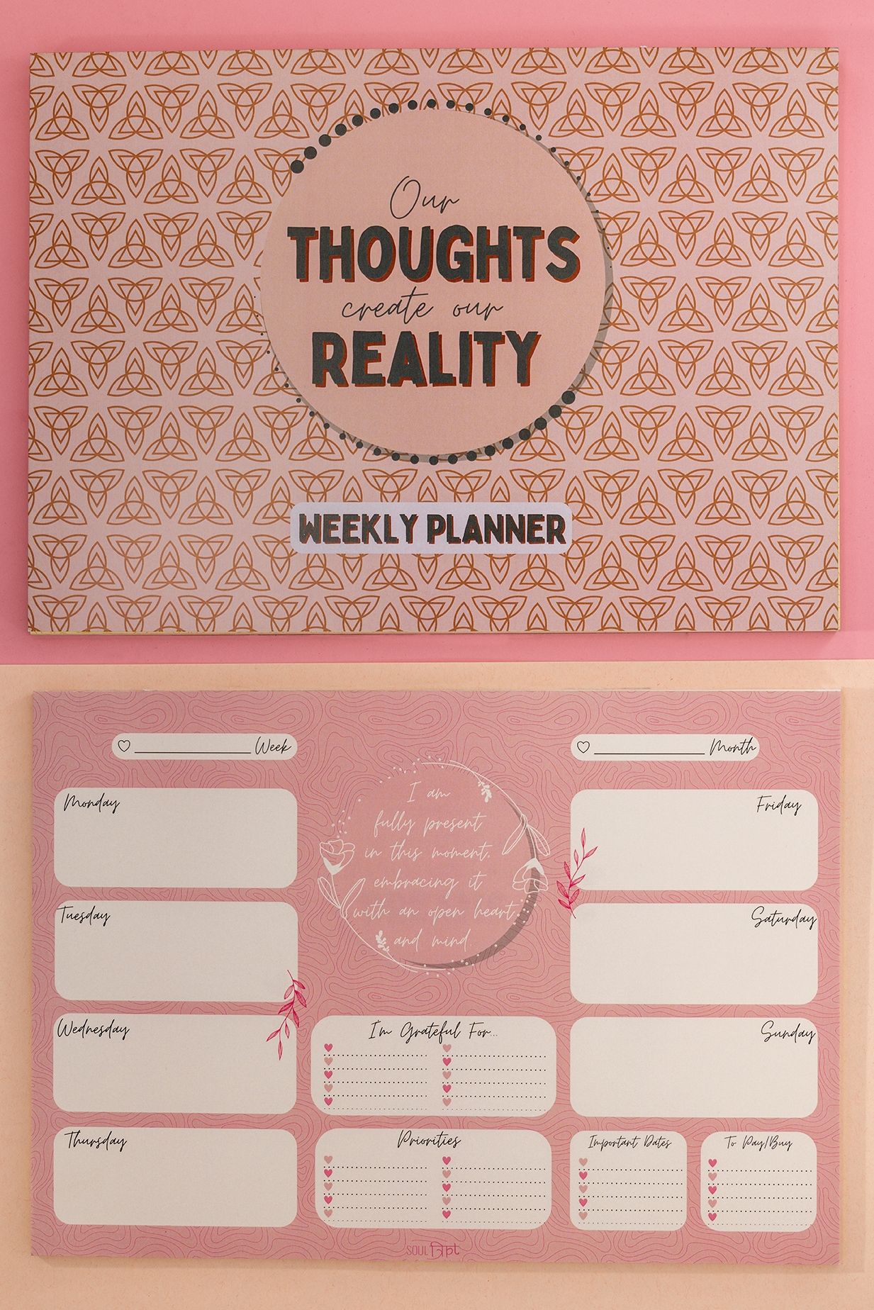 Affirmation Weekly Planner