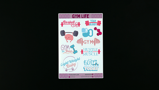 Gym Life - Sticker Sheet